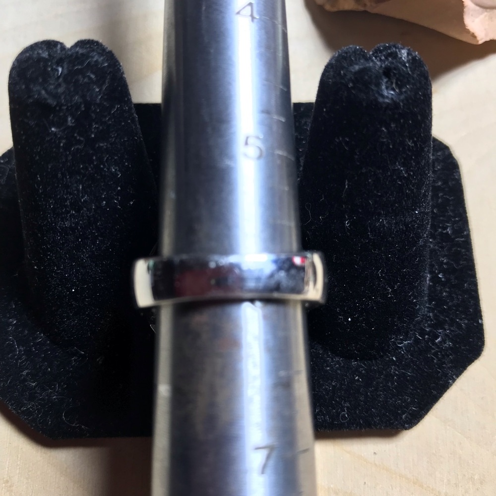 Huge Sterling An Amazonite Ring - image 3